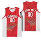 Afro Basketball Custom Tunisia Basketball Jersey Go Champions Eagles of Carthage LT14
