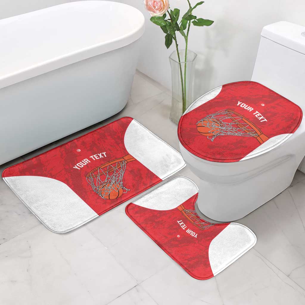 Tunisia Basketball Custom Bathroom Set Go Champions Eagles of Carthage