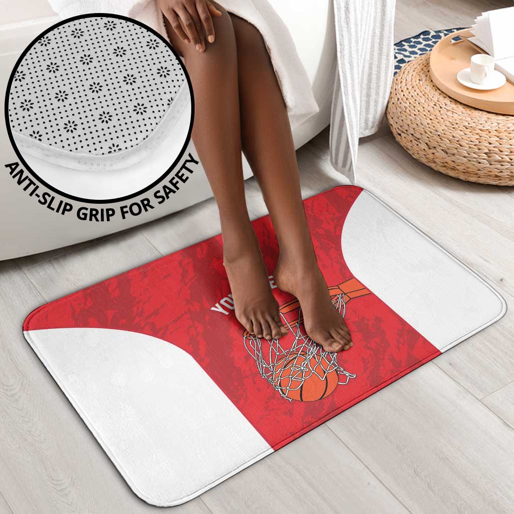 Tunisia Basketball Custom Bathroom Set Go Champions Eagles of Carthage