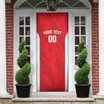 Tunisia Basketball Custom Door Cover Go Champions Eagles of Carthage