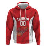 Afro Basketball Custom Tunisia Hoodie Go Champions Eagles of Carthage - African Pride