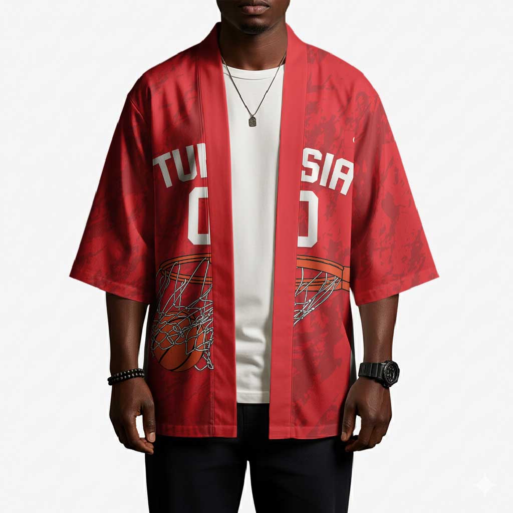 Tunisia Basketball Custom Kimono Go Champions Eagles of Carthage