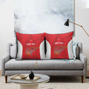 Tunisia Basketball Custom Pillow Cover Go Champions Eagles of Carthage