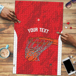 Tunisia Basketball Custom Puzzle Go Champions Eagles of Carthage