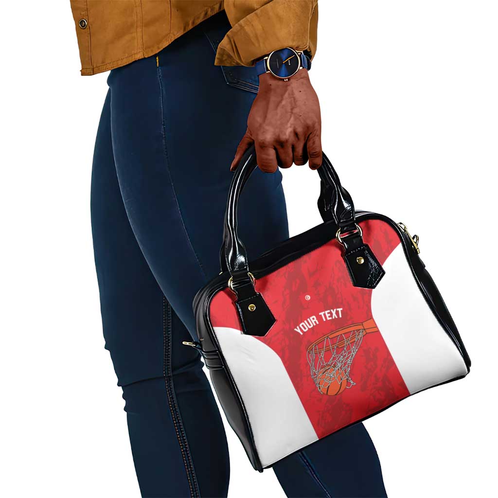 Afro Basketball Custom Tunisia Shoulder Handbag Go Champions Eagles of Carthage - African Pride
