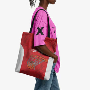 Tunisia Basketball Custom Tote Bag Go Champions Eagles of Carthage