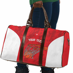 Tunisia Basketball Custom Travel Bag Go Champions Eagles of Carthage