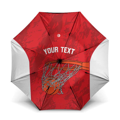 Tunisia Basketball Custom Umbrella Go Champions Eagles of Carthage