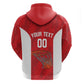 Afro Basketball Custom Tunisia Zip Hoodie Go Champions Eagles of Carthage - African Pride