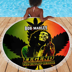 Afro Jamaica Legend Bob Beach Blanket The King Of Reggae