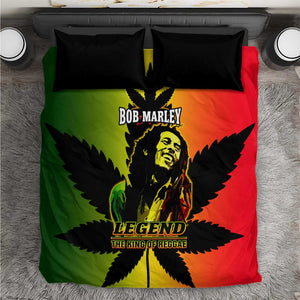 Afro Jamaica Legend Bob Bedding Set The King Of Reggae