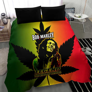 Afro Jamaica Legend Bob Bedding Set The King Of Reggae