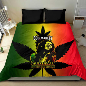 Afro Jamaica Legend Bob Bedding Set The King Of Reggae