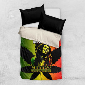 Afro Jamaica Legend Bob Bedding Set The King Of Reggae