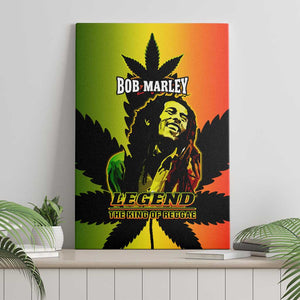 Afro Jamaica Legend Bob Canvas Wall Art The King Of Reggae