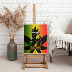 Afro Jamaica Legend Bob Canvas Wall Art The King Of Reggae