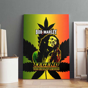 Afro Jamaica Legend Bob Canvas Wall Art The King Of Reggae