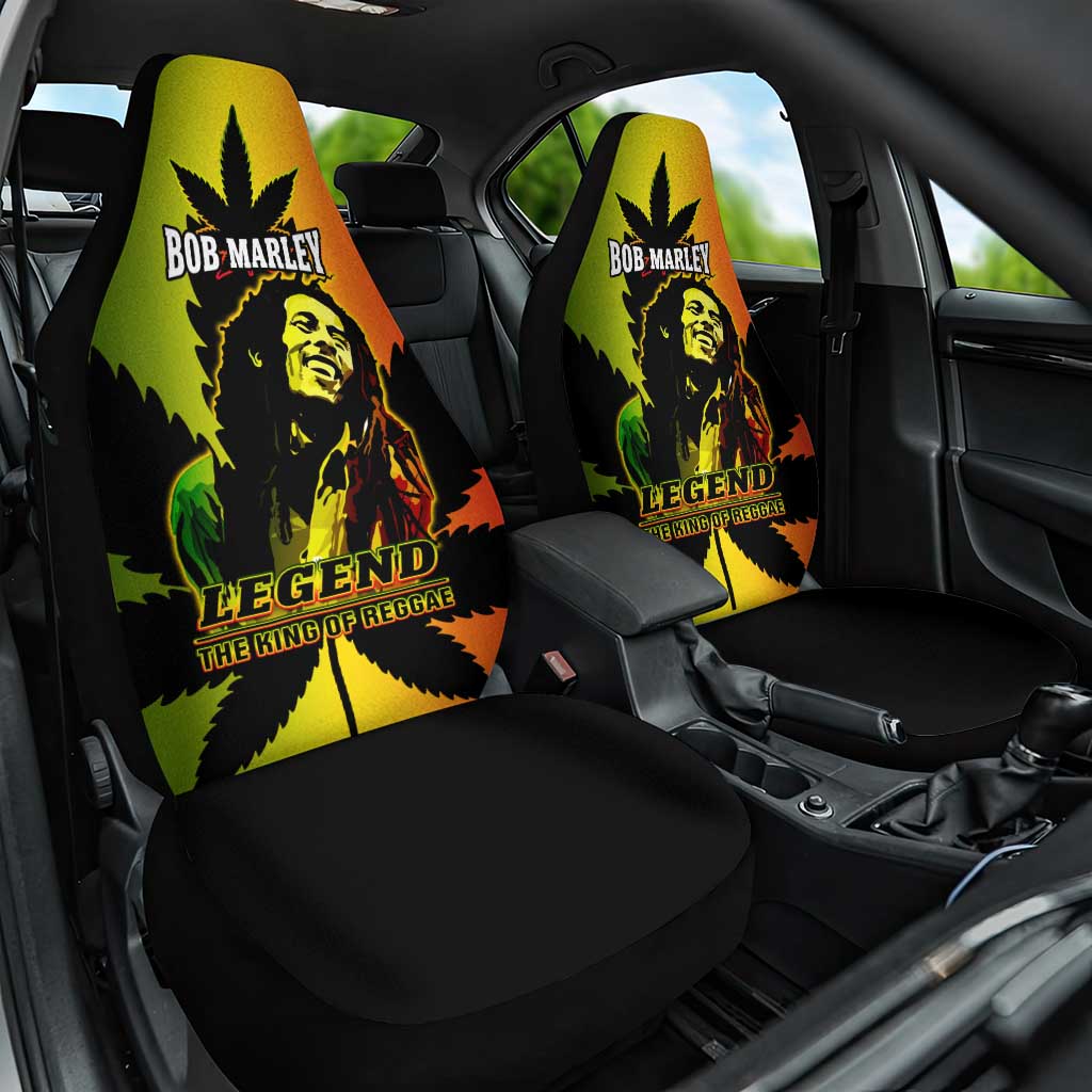 Afro Jamaica Legend Bob Car Seat Cover The King Of Reggae