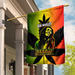 Afro Jamaica Legend Bob Garden Flag The King Of Reggae