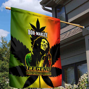 Afro Jamaica Legend Bob Garden Flag The King Of Reggae