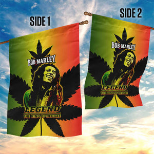 Afro Jamaica Legend Bob Garden Flag The King Of Reggae