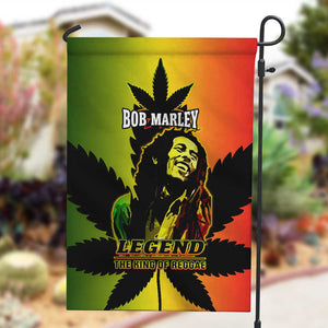 Afro Jamaica Legend Bob Garden Flag The King Of Reggae