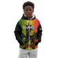 Afro Jamaica Legend Bob Kid Hoodie The King Of Reggae