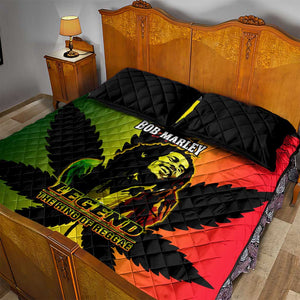 Afro Jamaica Legend Bob Quilt Bed Set The King Of Reggae