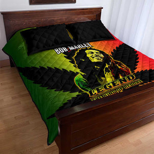 Afro Jamaica Legend Bob Quilt Bed Set The King Of Reggae