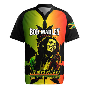 Afro Jamaica Legend Bob Rugby Jersey The King Of Reggae