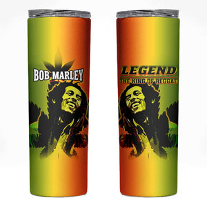 Afro Jamaica Legend Bob Skinny Tumbler The King Of Reggae