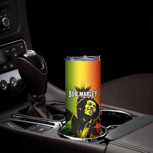 Afro Jamaica Legend Bob Skinny Tumbler The King Of Reggae