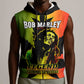 Afro Jamaica Legend Bob Sleeveless Hoodie The King Of Reggae - African Pride