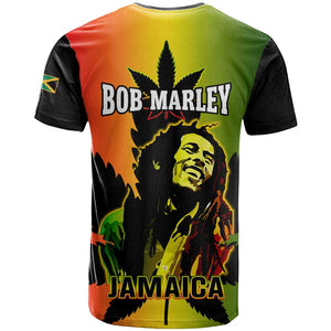 Afro Jamaica Legend Bob T shirt The King Of Reggae