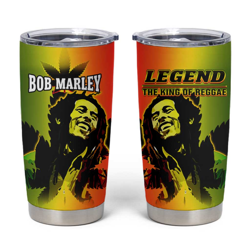 Afro Jamaica Legend Bob Tumbler Cup The King Of Reggae