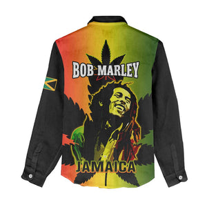 Afro Jamaica Legend Bob Women Casual Shirt The King Of Reggae