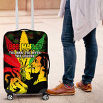 Afro Jamaica Legend Bob Luggage Cover Lion With Cannabis Leaf Pattern LT14