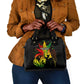 Afro Jamaica Legend Bob Shoulder Handbag Lion With Cannabis Leaf Pattern LT14
