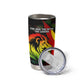 Afro Jamaica Legend Bob Tumbler Cup Lion With Cannabis Leaf Pattern LT14