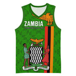 Personalised Zambia Independence Day Basketball Jersey Kente Pattern LT14