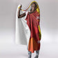 Custom Zimbabwe Cricket Hooded Blanket Go Lady Chevrons Grunge Style