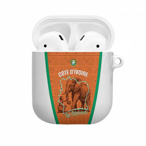 Ivory Coast Football AirPods Case 2026 Cote d'Ivoire Les Elephants Orange Version - African Pride