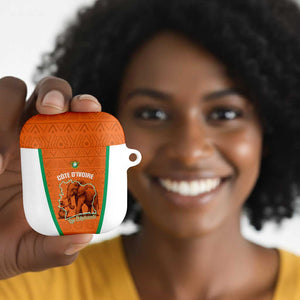 Ivory Coast Football AirPods Case 2026 Cote d'Ivoire Les Elephants Orange Version - African Pride