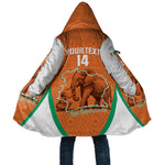 Custom Ivory Coast Football Cloak 2026 Cote d'Ivoire Les Elephants Orange Version - African Pride