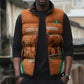 Custom Ivory Coast Football Sleeveless Puffer Jacket 2026 Cote d'Ivoire Les Elephants Orange Version - African Pride
