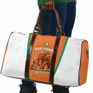 Ivory Coast Football Travel Bag 2026 Cote d'Ivoire Les Elephants Orange Version - African Pride