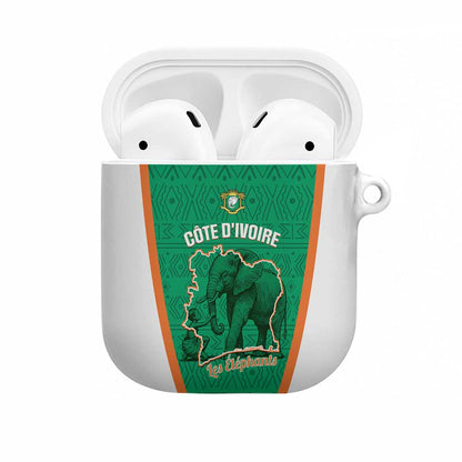 Ivory Coast Football AirPods Case 2026 Cote d'Ivoire Les Elephants Green Version - African Pride