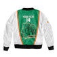 Custom Ivory Coast Football Bomber Jacket 2026 Cote d'Ivoire Les Elephants Green Version - African Pride