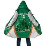 Custom Ivory Coast Football Cloak 2026 Cote d'Ivoire Les Elephants Green Version - African Pride