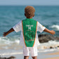 Custom Ivory Coast Football Kid Hawaiian Shirt 2026 Cote d'Ivoire Les Elephants Green Version LT14